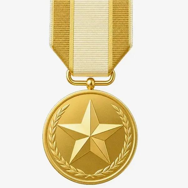 Star medal — Pure Casino