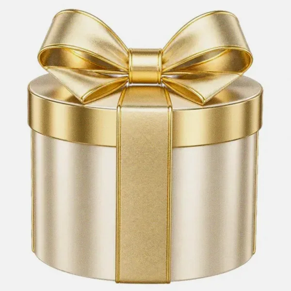 Round gift box — Pure Casino