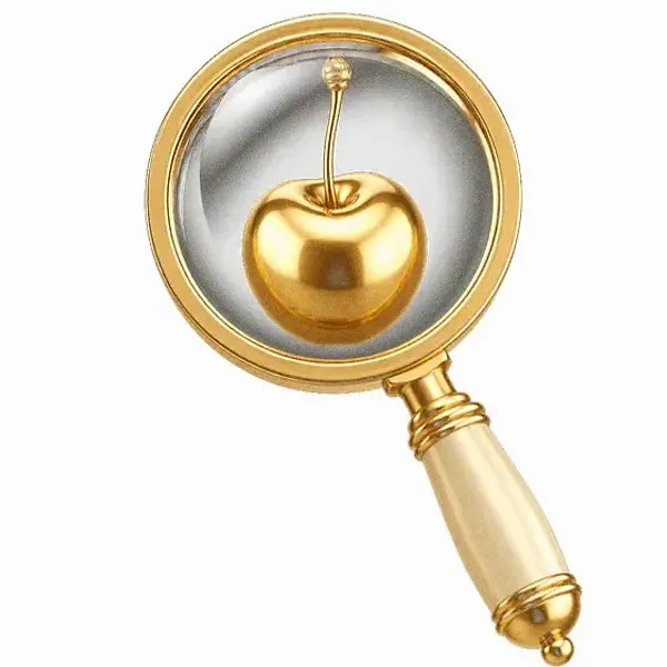 Cherry magnifying glass — Pure Casino