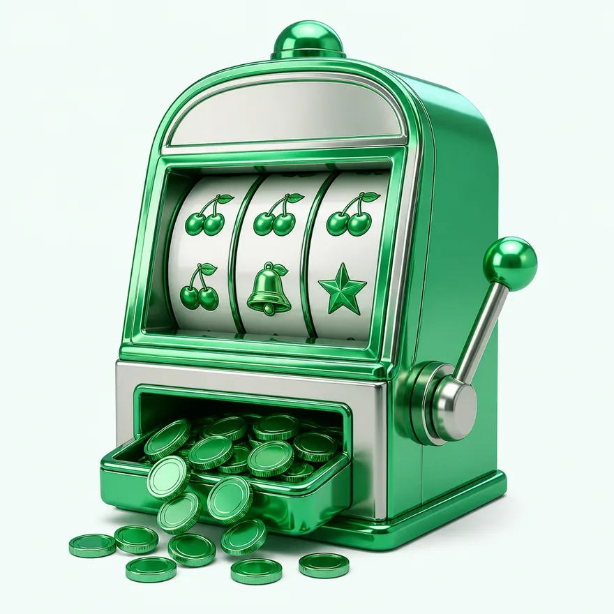 Spinning slot machine — Pure Casino
