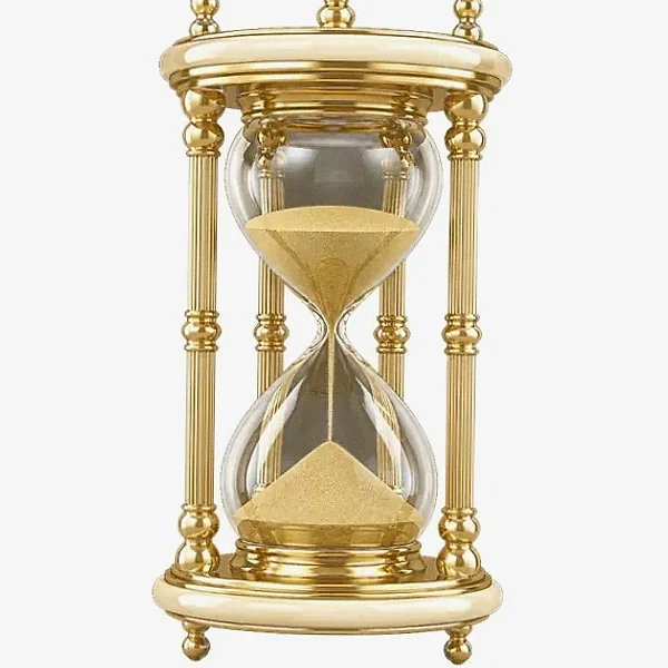 Ornate hourglass — Pure Casino
