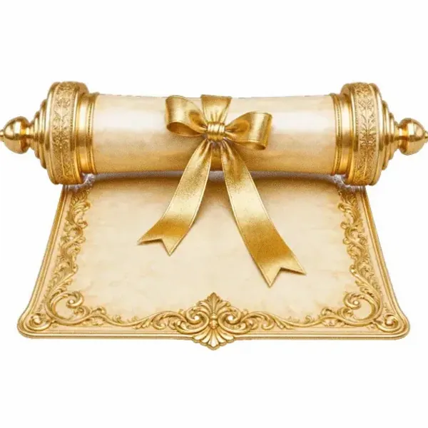 Decorated parchment scroll — Pure Casino