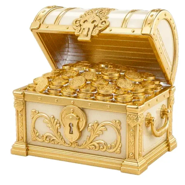 Open treasure chest — Pure Casino
