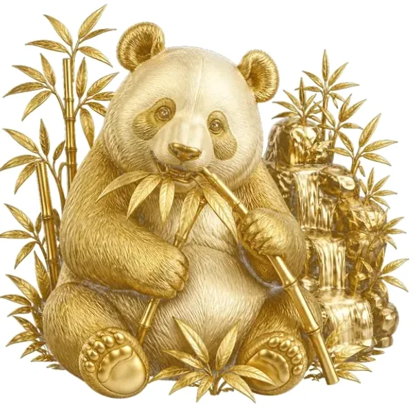 Panda eating bamboo — Pure Casino