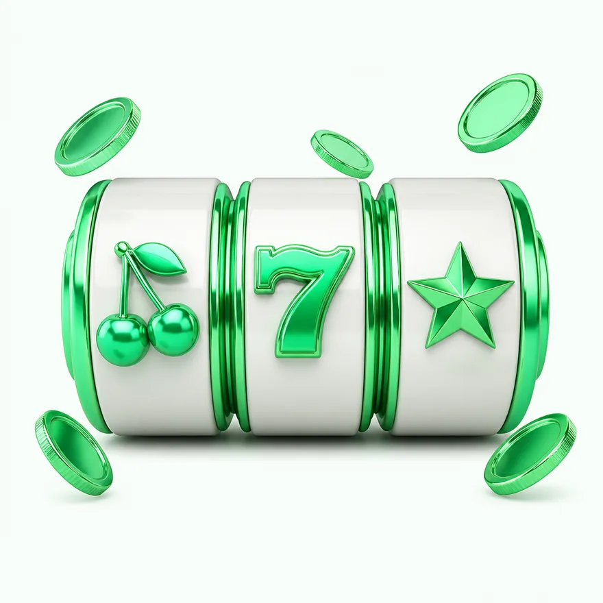 Three slot reels — Pure Casino