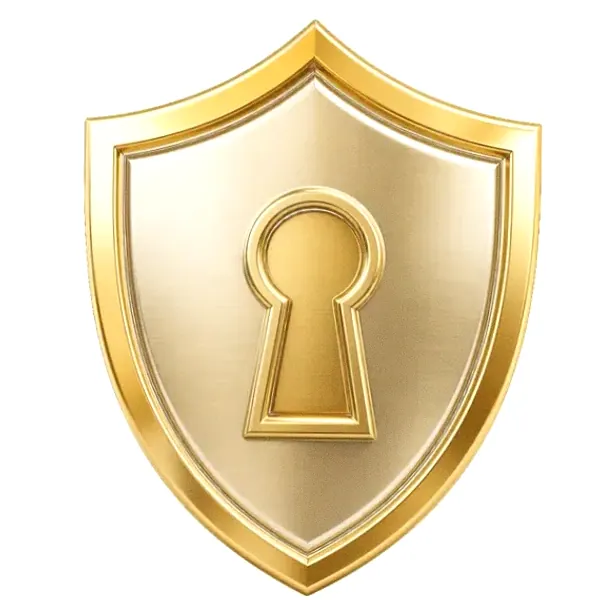 Keyhole shield — Pure Casino